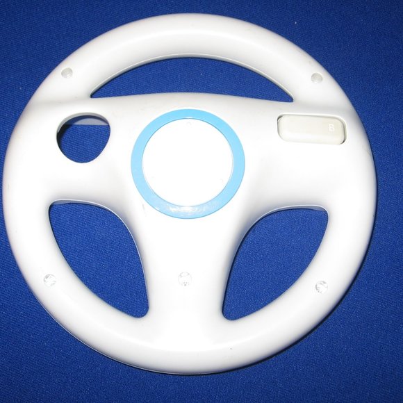 Original Nintendo Wii Steering Wheel Controller Attachment for Mario Kart - Picture 2 of 2